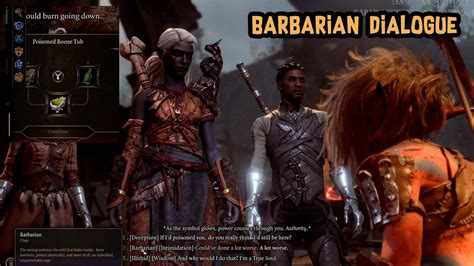 Baldurs Gate 3 Patch 7 Barbarian Dialogue Before Fighting Minthara | Images and Photos finder