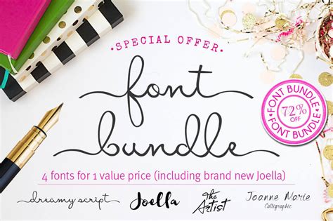 30 Premium Font Bundles | Design Shack