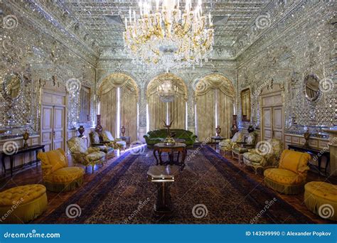 Golestan palace interior editorial image. Image of tiles - 143299990