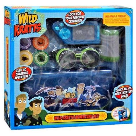 Wild Kratts Adventure Set - Includes Goggles, Creature Pod, Power Discs and More - For Halloween ...