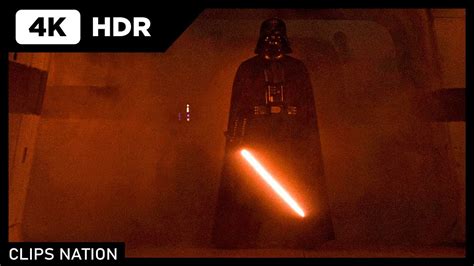 Darth Vader Hallway Scene | Star Wars: Rogue One | 4K HDR - YouTube