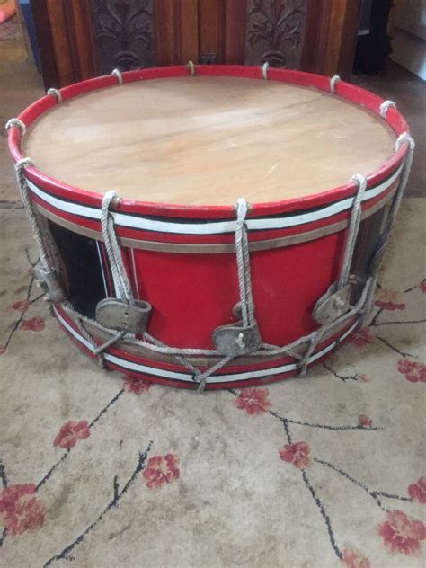 Marching Drum Coffee Table Salvation Army Waltham Abbey Collection Essex | eBay