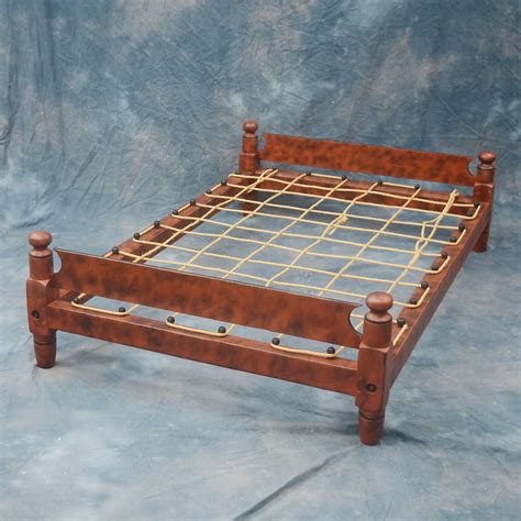 Antique 1840s Trundle Rope Bed (1629) | neatpieces