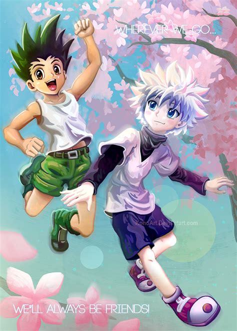 Gon x Killua by KonoArt on DeviantArt