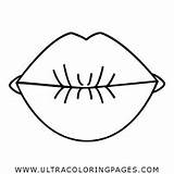 Coloring Bocca Colorare Labbra Disegni Raskrasil Tutorial Bacio Bambini  sketch template