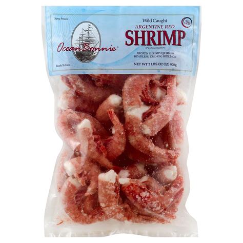 Ocean Bonnie Shell-On Red Argentine Shrimp 16/20 - Shop Shrimp & Shellfish at H-E-B