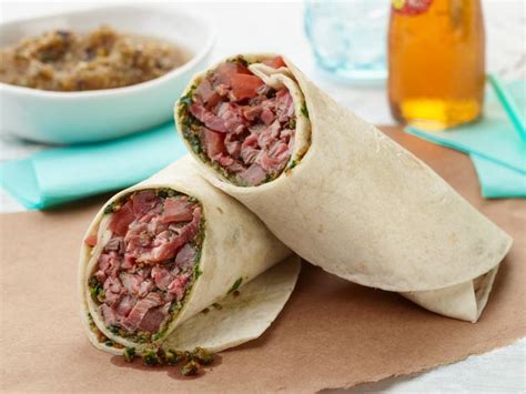 Carne Asada Burrito Recipe | Jeff Mauro | Food Network