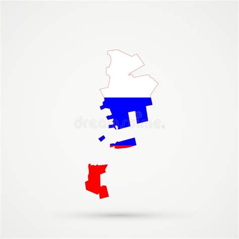 Gagauzia Map in Russia Flag Colors, Editable Vector Stock Illustration ...