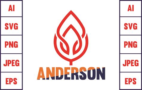 Anderson Logo Design Graphic by akashpakhi82 · Creative Fabrica