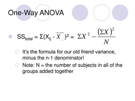 Ppt One Way Analysis Of Variance Anova Powerpoint Presentation | Hot Sex Picture