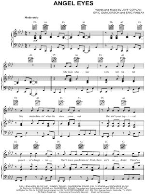 Love And Theft Sheet Music Downloads at Musicnotes.com