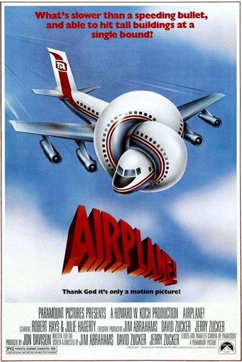 Airplane! A zany spoof on Hollywood disaster movies (1980) - Click ...