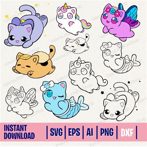 Meemeows Aphmau Digital Files svg Ai eps Pdf Dxf Png - Etsy