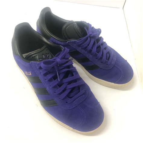 Adidas Purple gazelle classic suede trainer shoes skate(s)