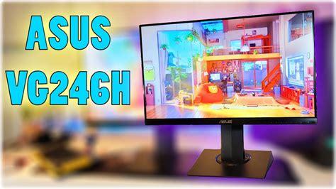 ASUS VG246h Gaming Monitor Unboxing and Review - YouTube