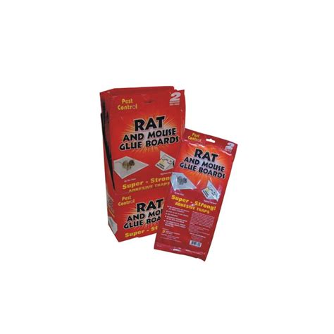 48 Units of Pest Control Rat & Mouse Glue Board 2PK Display - at ...