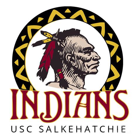 USC Salkehatchie Indians Digital Art by Raynal Kanata - Fine Art America