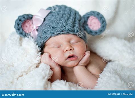 Cute Sleeping Baby Stock Image - Image: 23300541