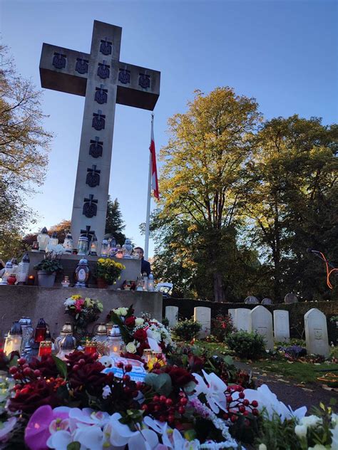 All Souls Day Ceremony takes place at Newark Cemetery to thank Polish Servicemen who fought for ...