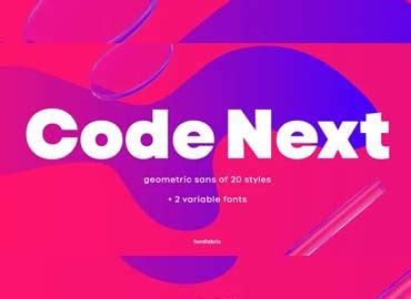 Code Next Font Family – GraphicUX