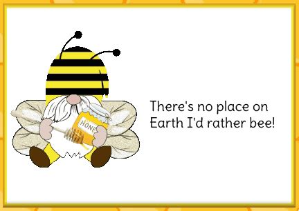 Bumble Bee Gnome GIF - Bumble bee Gnome Animated card - Discover & Share GIFs