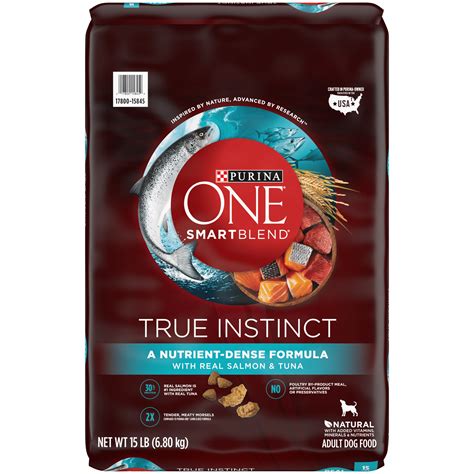 Purina ONE High Protein Natural Dry Dog Food, SmartBlend True Instinct ...