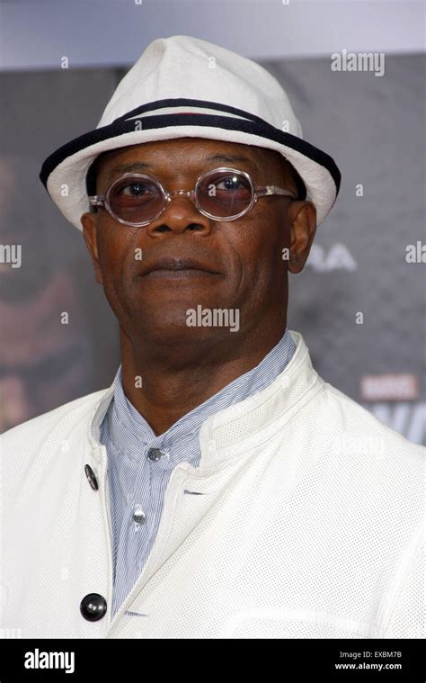 Samuel L. Jackson at the LA premiere of 'Marvel's The Avengers' held at the El Capitan Theatre ...