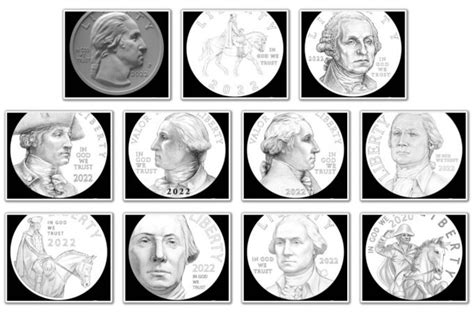 2022-2025 American Women Quarter Obverse Candidate Designs | CoinNews