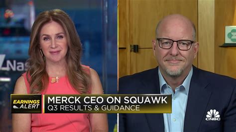 Watch CNBC's full interview with Merck CEO Robert Davis on earnings