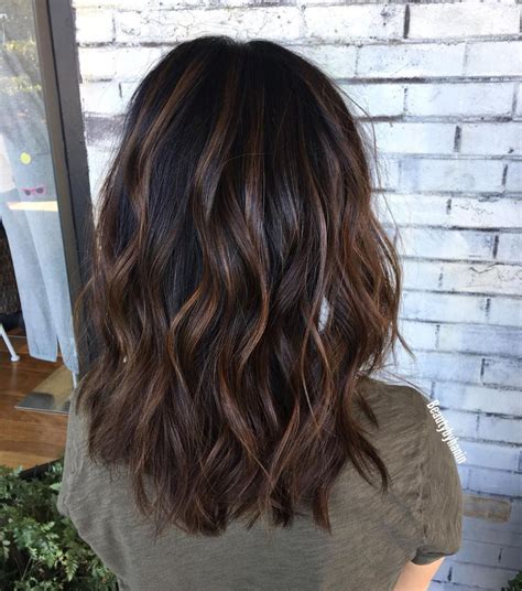 Medium Haircuts Brown With Highlights - 51 Cool and Trendy Medium Length Hairstyles | Beauty ...