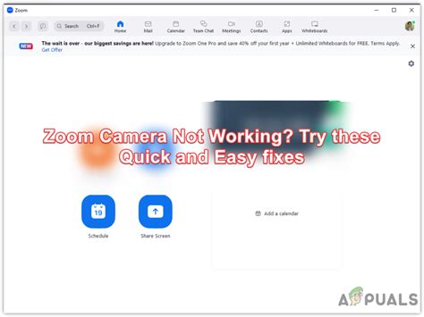 How to Troubleshoot Zoom Camera Not Working?