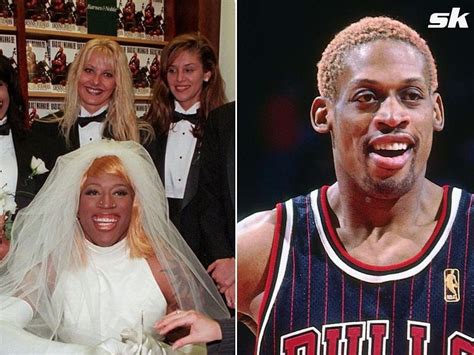 Dennis Rodman once wore a wedding dress to promote his 1996 memoirs ...