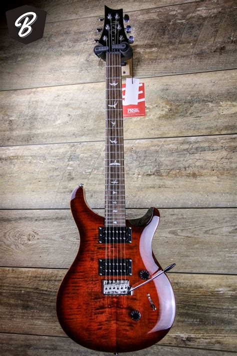 PRS SE Custom 24 in Red Fireburst w/ Gig Bag - 833332224242