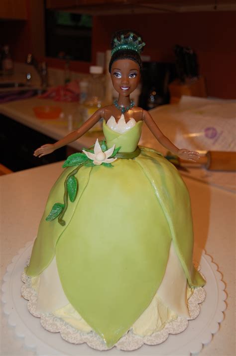 Princess Tiana Doll Cake - CakeCentral.com