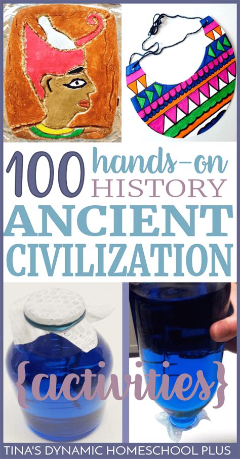 100 Easy & Fun Ancient Civilization Hands-on Projects | Ancient history projects, Ancient ...