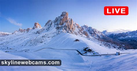 【LIVE】 Webcam Cortina d'Ampezzo - Dolomites | SkylineWebcams