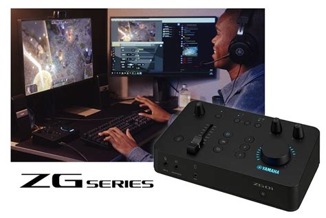 Yamaha Announces the U.S. Launch of ZG Series Gaming Mixer