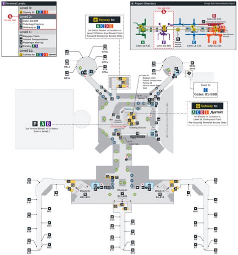 George Bush Intercontinental Airport [IAH] - Terminal Guide [2020]