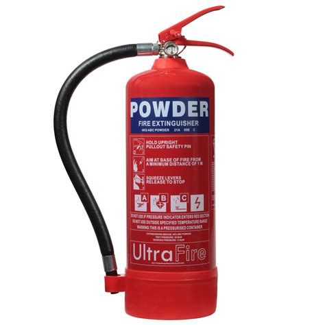 Ultrafire 4kg ABC Dry Powder Fire Extinguisher