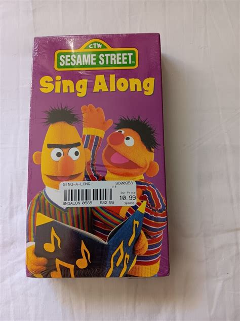 Sesame Street VHS Sing Along 1987 BRAND NEW SEALED. | eBay