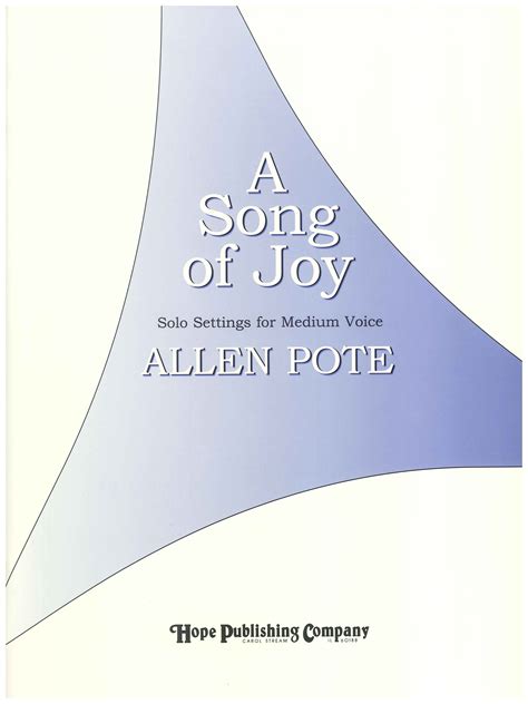 SONG OF JOY A-SOLO - Hope Publishing Company