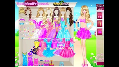 Barbie Games Barbie Princess Dress Up Game - YouTube