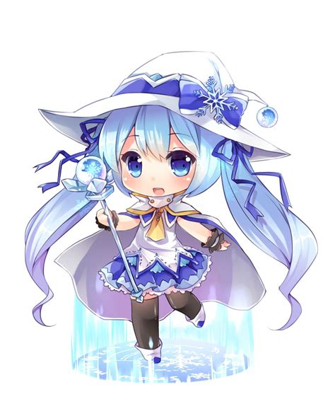 Hatsune Miku/#1517790 - Zerochan | Chibi girl, Chibi, Kawaii chibi