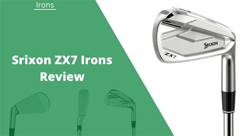 Srixon ZX7 Irons Review: Pros, Cons, & Who They're For