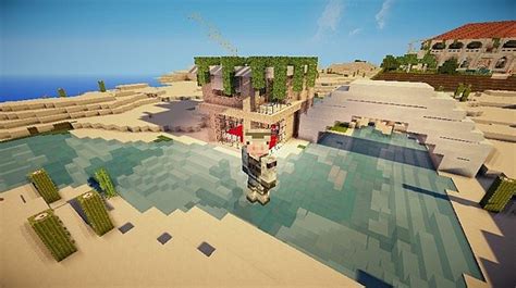 The Arch - A Modern House Minecraft Map