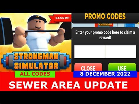 Roblox Strongman Simulator codes for December 2022: Free boosts, pets ...