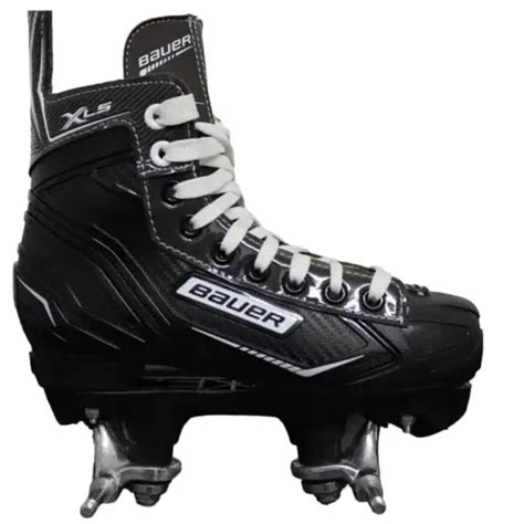 Bauer X-LS Custom Quad Roller Skates - Boot & Plate - RollBack World