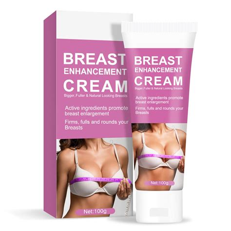 HANASCAR Breast Enhancement Cream, 100g Natural Breast Enlargement Cream for Breast Growth ...