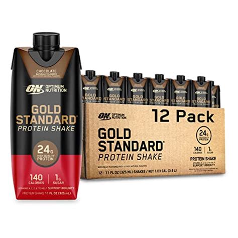 12-Count 11-Ounce Optimum Nutrition Gold Standard Protein Shake ...