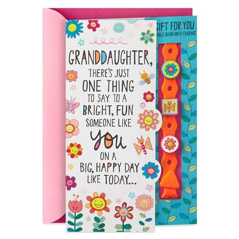 Fun Granddaughter Birthday Card With Link'emz Wristband in 2020 | Christian birthday cards ...